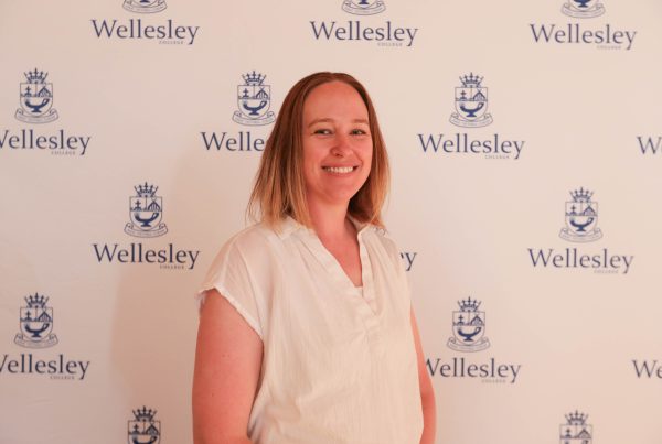 Samantha Batchelar, Chair of the Parents' Association and Representative at Wellesley College
